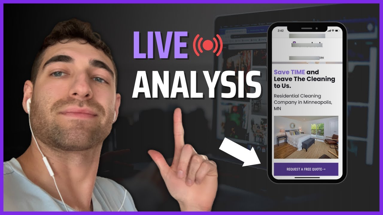 12 Examples of Websites For Cleaning Businesses (Landing Page Walkthrough)