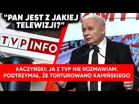 Kaczyński przegonił dziennikarza TVP. “Telewizja jest opanowana w sposób przestępczy”