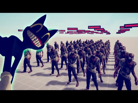 🐈CARTOON CAT vs 50x UNITS 2 - Totally Accurate Battle Simulator TABS