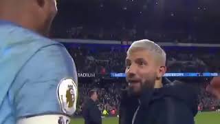 Sergio Aguero Tells Vincent Kompany “Don’t Shoot!” After He Scored A WONDER GOAL (2019 HD)
