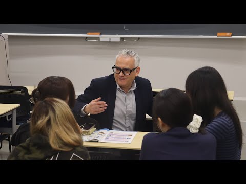 【授業風景】Fundamentals of EnglishⅡ：国際交流学科