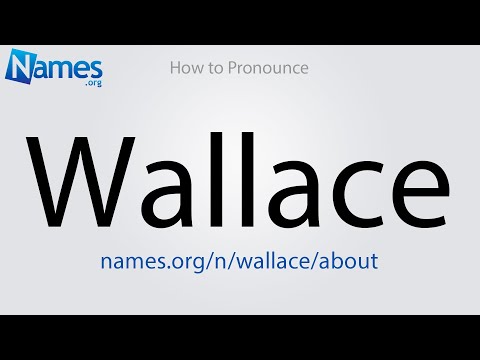 How to Pronounce Wallace
