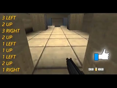 GOLDENEYE 007 HOW TO GET THE GOLDEN GUN FAST & EASY. ANY DIFFICULTY