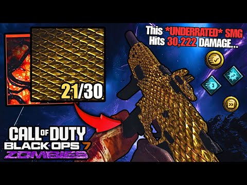 The *STRONGEST* SMG in BO7 Zombies DOES 30,222 DAMAGE... (INSANE BUILD + CODE)