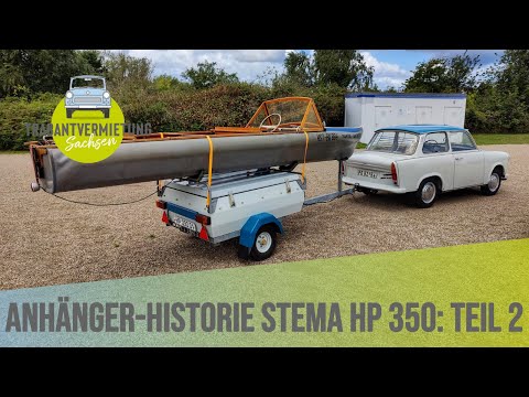 Anhänger STEMA HP 350 Geschichte & Technik Teil 2