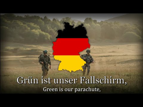 "Grün ist unser Fallschirm" - German Paratrooper Song
