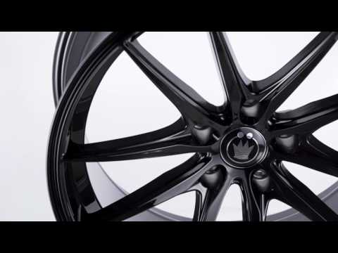 Oversteer - Gloss Black | Konig Wheels