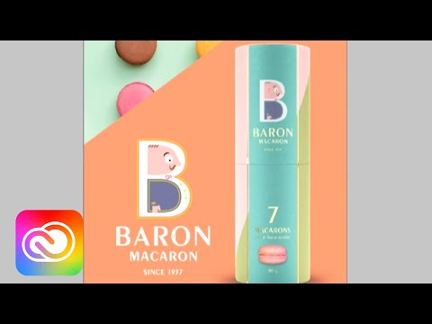 Graphic Design with Maarten Deckers - Branding for Baron Macaron | Adobe Creative Cloud