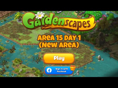 Area 15 Day 1 (New Area) | GARDENSCAPES #gardenscapes #gardenscapesgameplay #scapes