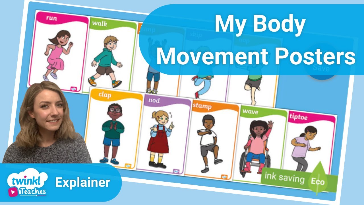 My Body Movement Posters