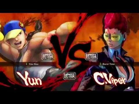 USFIV - Kazunoko [Yun] x Problem X [C. Viper] - Capcom Cup 2015