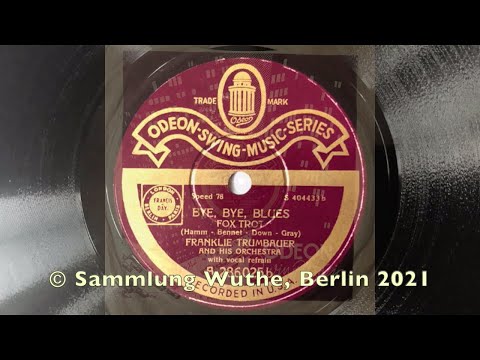 ODEON SWING 286025: LOUIS ARMSTRONG I'm A Ding Dong Daddy   FRANKIE TRUMBAUER Bye Bye Blues 1930