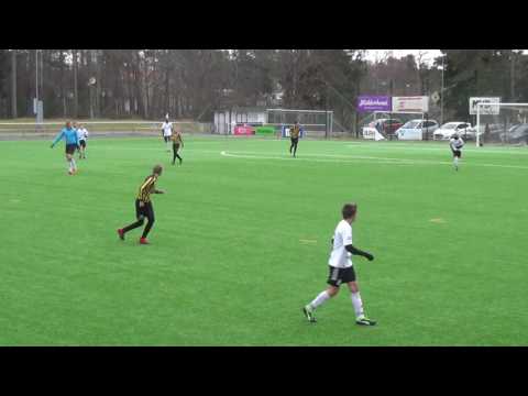 Skoftebyns IF P03: Träningsmatch mot BK Häcken 2017-03-19 på Nysätra IP  Andra halvlek 1:a delen
