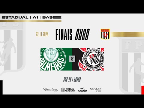 Palmeiras x Corinthians - Final do Camp. Estadual de Futsal, Sub 18 - Série Ouro A1