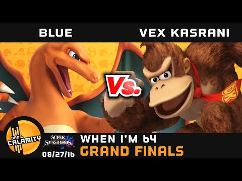 WI64 | [L] LoF Blue (Charizard) vs [W] Vex Kasrani (DK, Falcon) - Grand Finals - Smash Wii U Singles
