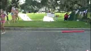 preview picture of video 'Giant Slip and Slide GoPro view Southwood Tallahassee'