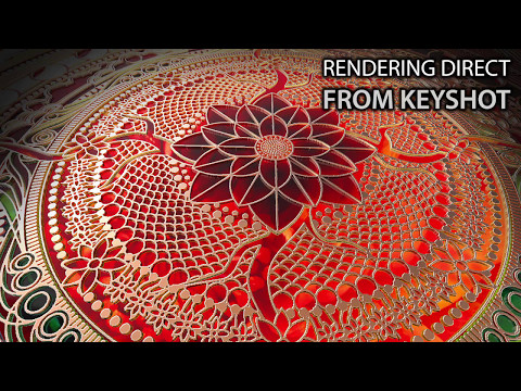 ZBrush creating 3D from 2D - Creating a Mandala -  Promotional