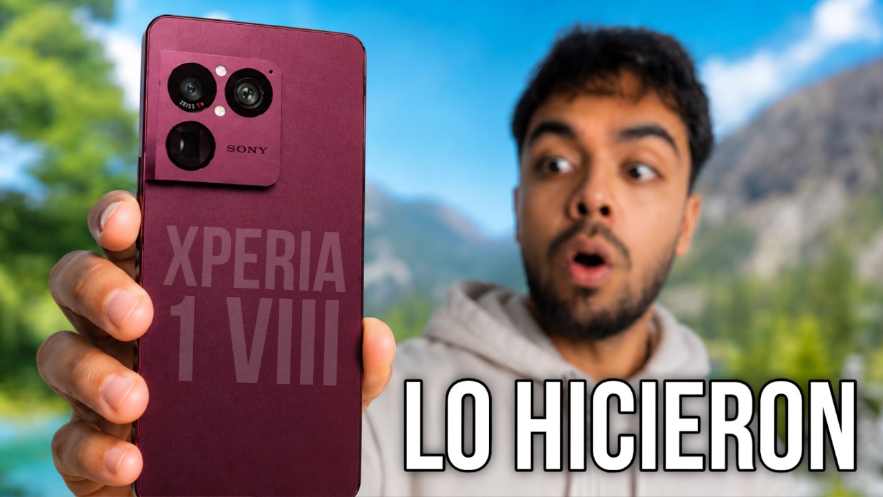 Sony Xperia 1 VIII: el celular que nadie más se atrevió a hacer