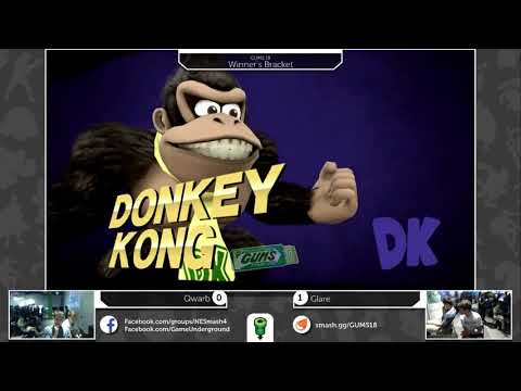 GUMS 18 Singles (Winner's Bracket) - KoL Glare (DK) vs Qwarb (Bayonetta/Yoshi)
