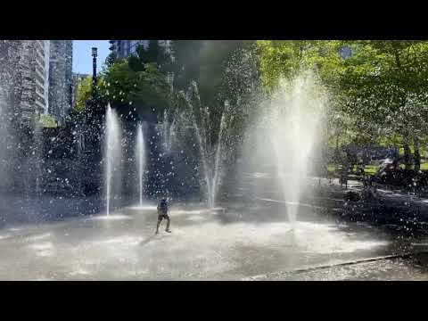 Harbour Green Park by City of Vancouver - Water Play Feature