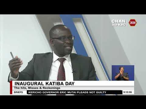 Duncan Okatch : The moment you have a constitution in place, it should guide your life