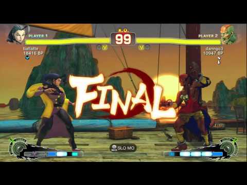 Jiban [Rose] vs danngo3 [Dhalsim] StealthBeatle [Gouken] SSF4 Japanese Ranked Matches - TRUE-HD