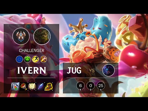 Ivern Jungle vs Rek'Sai - EUW Challenger Patch 10.13
