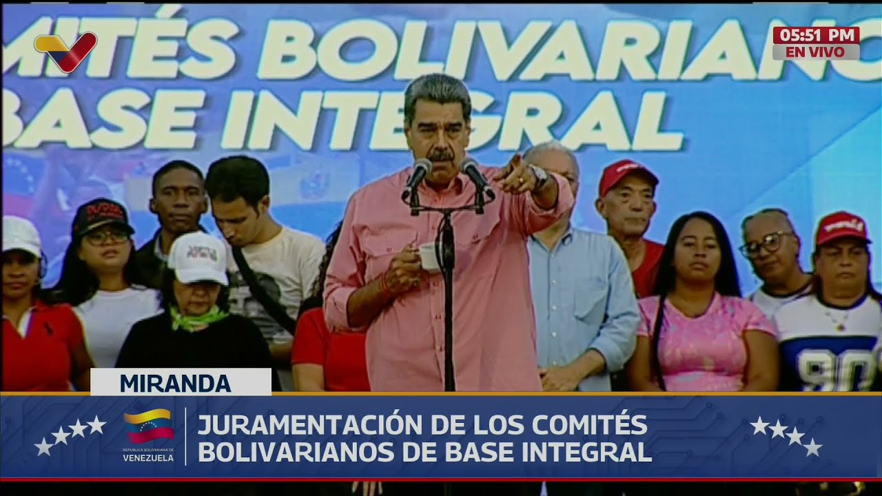 Maduro en Petare: Juramenta Comités Bolivarianos de Base Integral (PARCIAL)