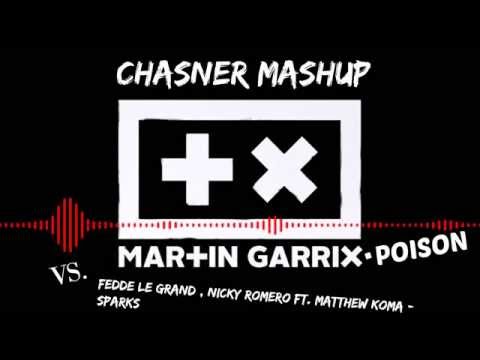 Martin Garrix -Poison VS. Fedde le Grand , Nicky Romero & Matthew Koma -Sparks  (CHASNER MASHUP)