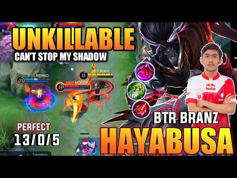 Hayabusa Perfect Shadow Control | Pro Hayabusa Gameplay | Branz | Mobile Legends✓
