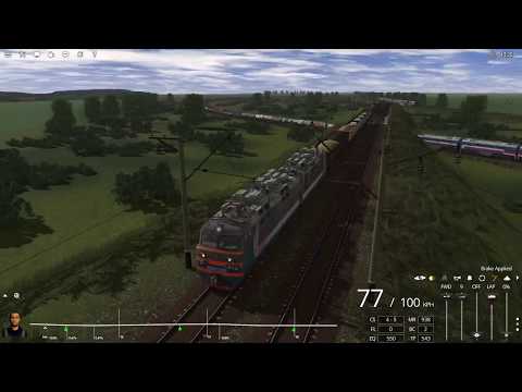 Trainz 2019, Маршрут - Ростовский узел, от ст.Каяла до ст.Батайск на грузовом