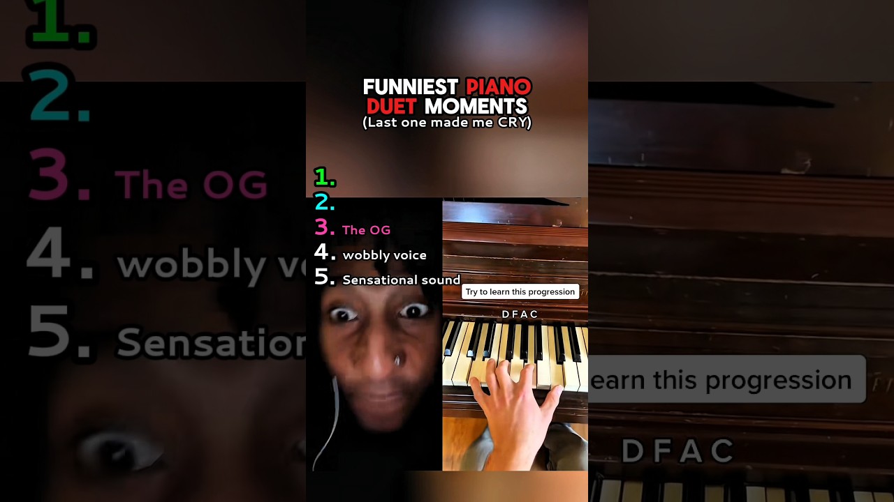 Ranking The Funniest Piano Duets