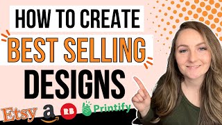 How To Create T-Shirt Designs That Sell - Print On Demand + Etsy for Beginners