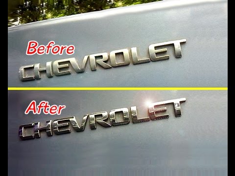 تلميع الكروم ونواكل السيارة Polishing Chrome Parts