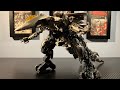 Jolt Presents Studio Series Starscream Megatron Combination Transformers Stop Motion Animation