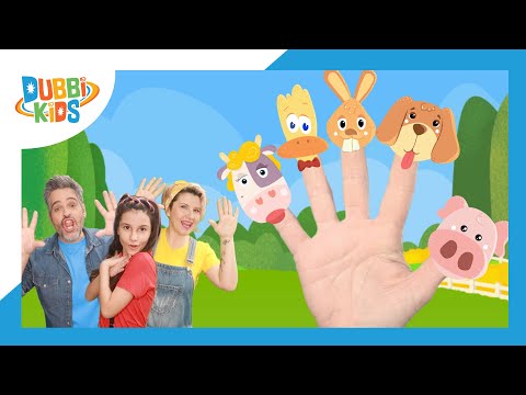 FAMILIA DEDO GRANJA | Canciones Infantiles 🍭 | Dubbi Kids