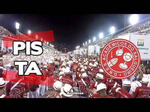 Salgueiro 2016 - Bateria (Pista) - Ensaio técnico