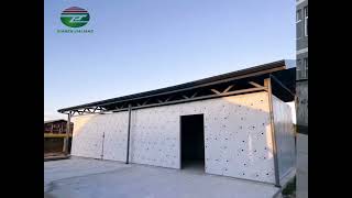 Various styles of cold storage