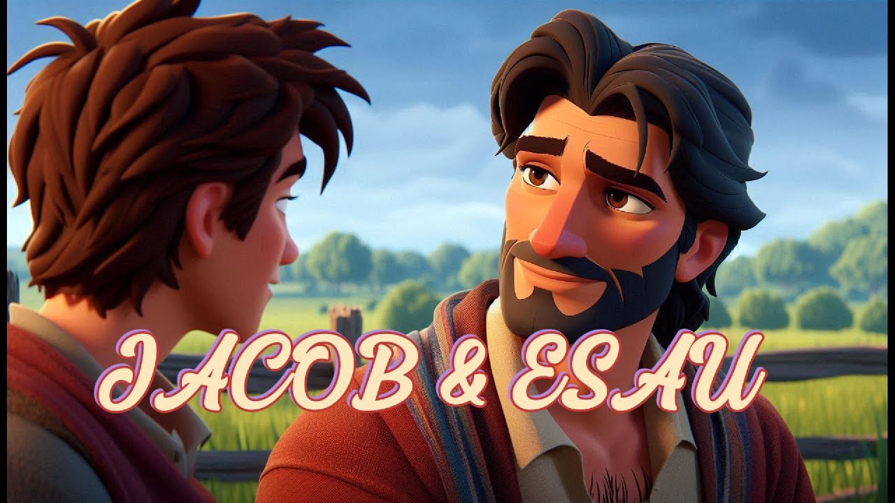 JACOB AND ESAU - / bible stories for kids ( #kidsbiblestories, #christiankidsstories )