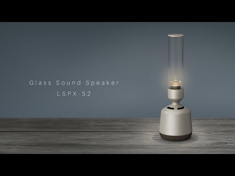 Glass sound speaker LSPX-S2