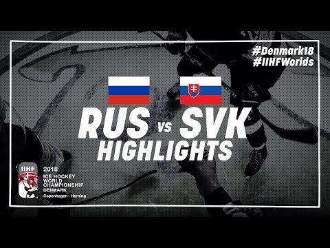 Game Highlights: Russia vs Slovakia May 14 2018 | #IIHFWorlds 2018