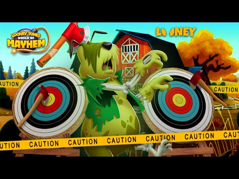 3x Tombstone Wheel & Unlocking Zombie Sam - Looney Tunes World of Mayhem