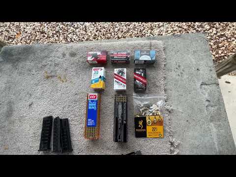 Range Time! Accuracy Testing the KEL TECH P17 .22LR  9 Different Manufacturers 40gr Loads.