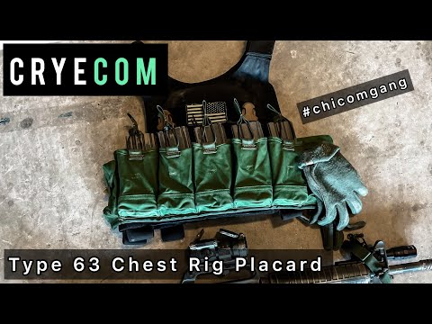 The CRYECOM Rig: Type 63 SKS Chest Rig Placard