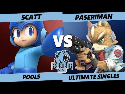 Frostbite 2020 SSBU Pools - MVG | ScAtt (Mega Man, Snake) Vs. R2G | Paseriman (Fox) Ultimate Singles