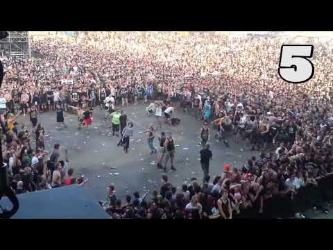 Top 5 Wall of Death  #Death #Metal