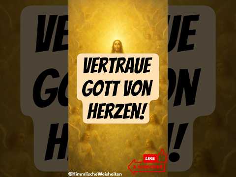 „Vertraue Gott mit ganzem Herzen! 🙏✨ | Sprüche 3:5“ #shorts #short #youtubeshorts #gott #herr