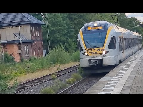 RB89 Warburg Abfahrt Eurobahn Flirt 1 04.09.22