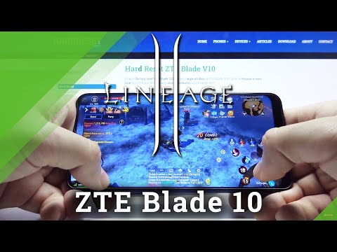 Test Game Lineage 2 on ZTE Blade 10 | MediaTek Helio P60 | 2 GB RAM | Gameplay - FPS Check