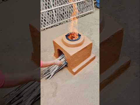 How to make Clay Stove at Home ।mitti ka Chulha। Mitti ka Chulha kaise banaye #shorts #viral #mitti